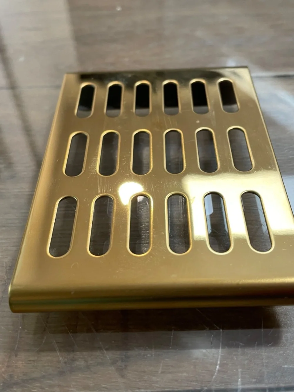 New Goldstone Metal Soap Dish
